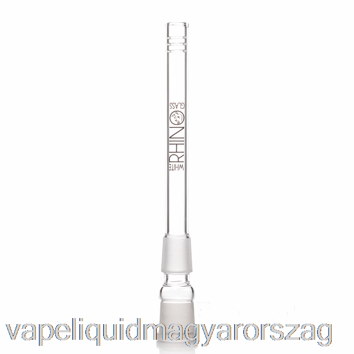 Fehér Orrszarvú 19/19 üveg Alsószárú 6 Hüvelykes Vape Folyadék